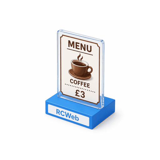 Kiosk Menu