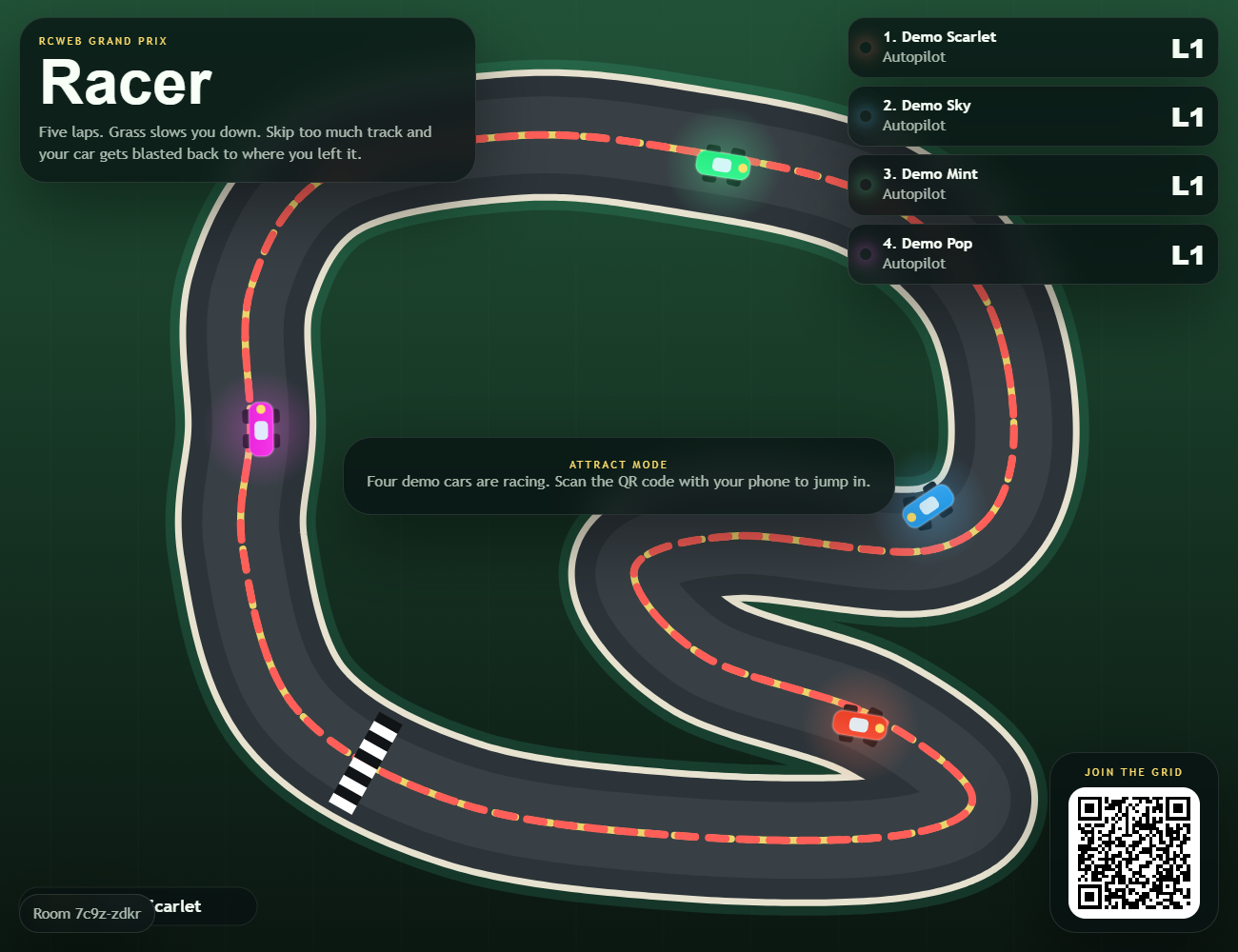 Racer App screenshot